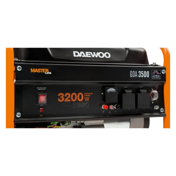 Бензиновый генератор Daewoo GDA 3500