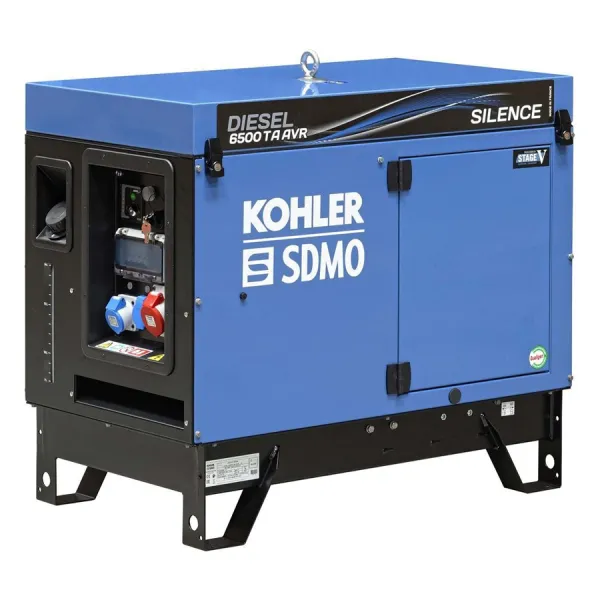 Дизельный генератор SDMO DIESEL 6500 TA SILENCE AVR C5