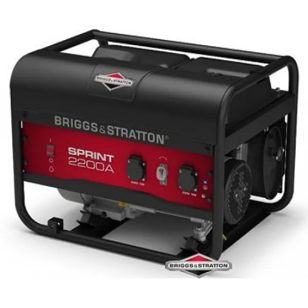 Бензогенератор 1,7 кВт Briggs & Stratton Sprint 2200A відкритого типу