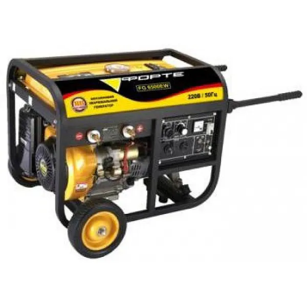 Генератор бензиновый 5 кВт Forte FG6500EW открытый
