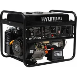 Электростанция бензиновая 4 кВт HYUNDAI HHY 5000FE открытого типа
