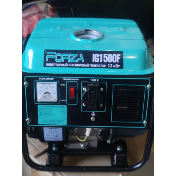 Генератор інверторний бензиновий FORZA IG1500F 1.3/1.4 кВт з ручним запуском