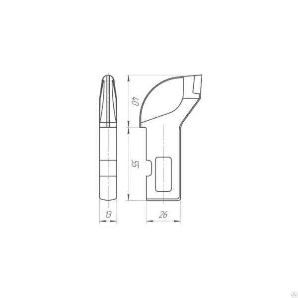 Резцы ЗН-3 (зубья на бару)