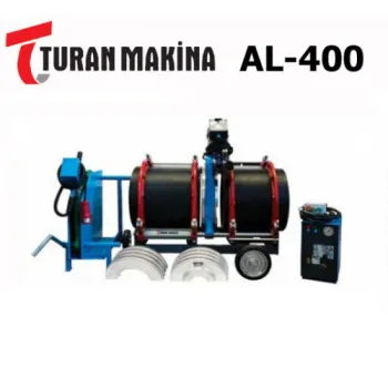 Апарат для стикового зварювання поліетиленових труб Turan Makina AL-400